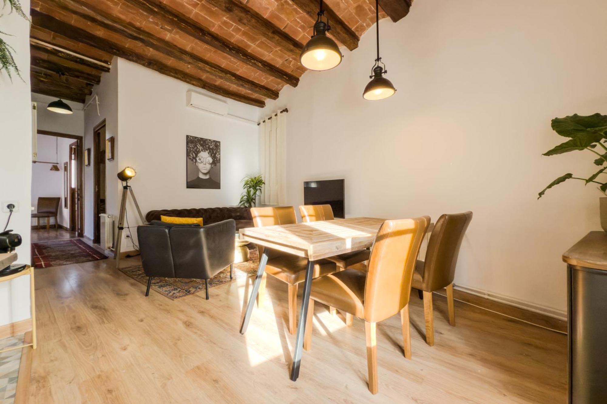 Magalhaes - Trad Flat In Poble Sec, Near Ramblas Barcelona Eksteriør bilde