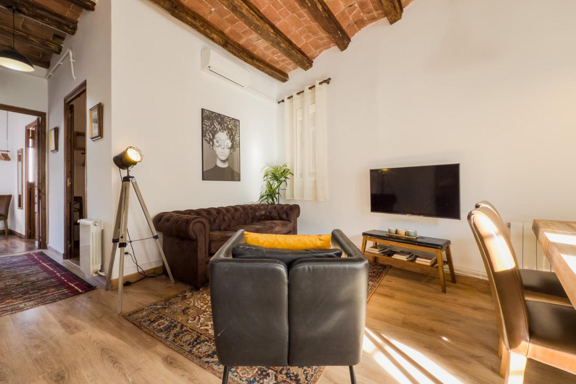 Magalhaes - Trad Flat In Poble Sec, Near Ramblas Barcelona Eksteriør bilde