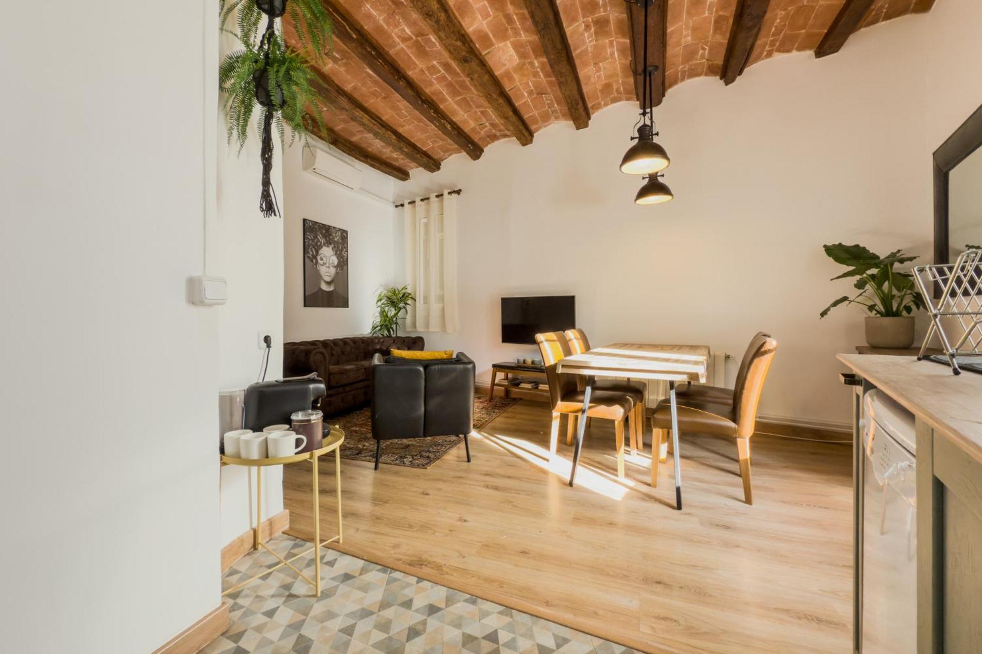 Magalhaes - Trad Flat In Poble Sec, Near Ramblas Barcelona Eksteriør bilde